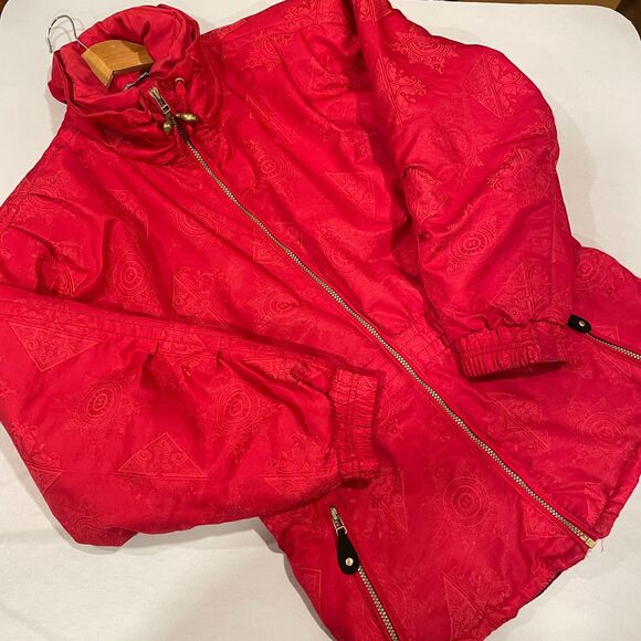 ~ Obermeyer Sz 10 Winter Coat / Snow Jacket, Ski Snowboard Outdoors Women's Red - Picture 1 of 15